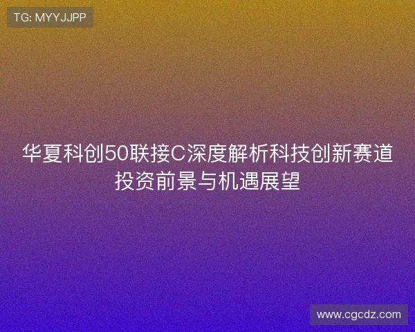 华夏科创50联接C深度解析科技创新赛道投资前景与机遇展望
